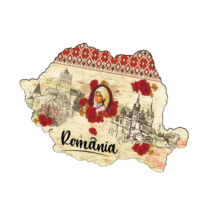 Mgs205-magnet frigider romania harta